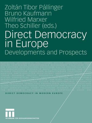 cover image of Direct Democracy in Europe